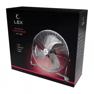 Напольный вентилятор повышенной мощности LEX LXFC 8381 Напольный вентилятор повышенной мощности LEX LXFC 8381