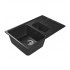 Мраморная кухонная мойка LEX Maggiore 780 Black Мраморная кухонная мойка LEX Maggiore 780 Black