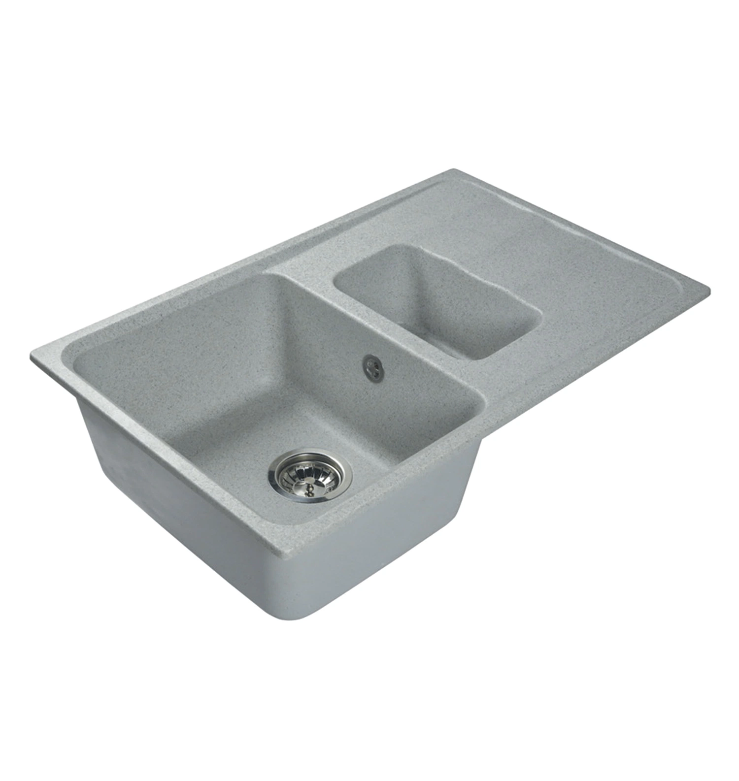Мраморная кухонная мойка LEX Maggiore 780 Space Gray