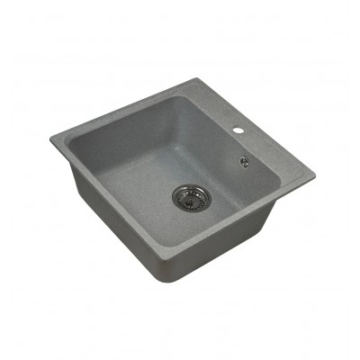 Мраморная кухонная мойка LEX Maury 510 Space Gray Мраморная кухонная мойка LEX Maury 510 Space Gray