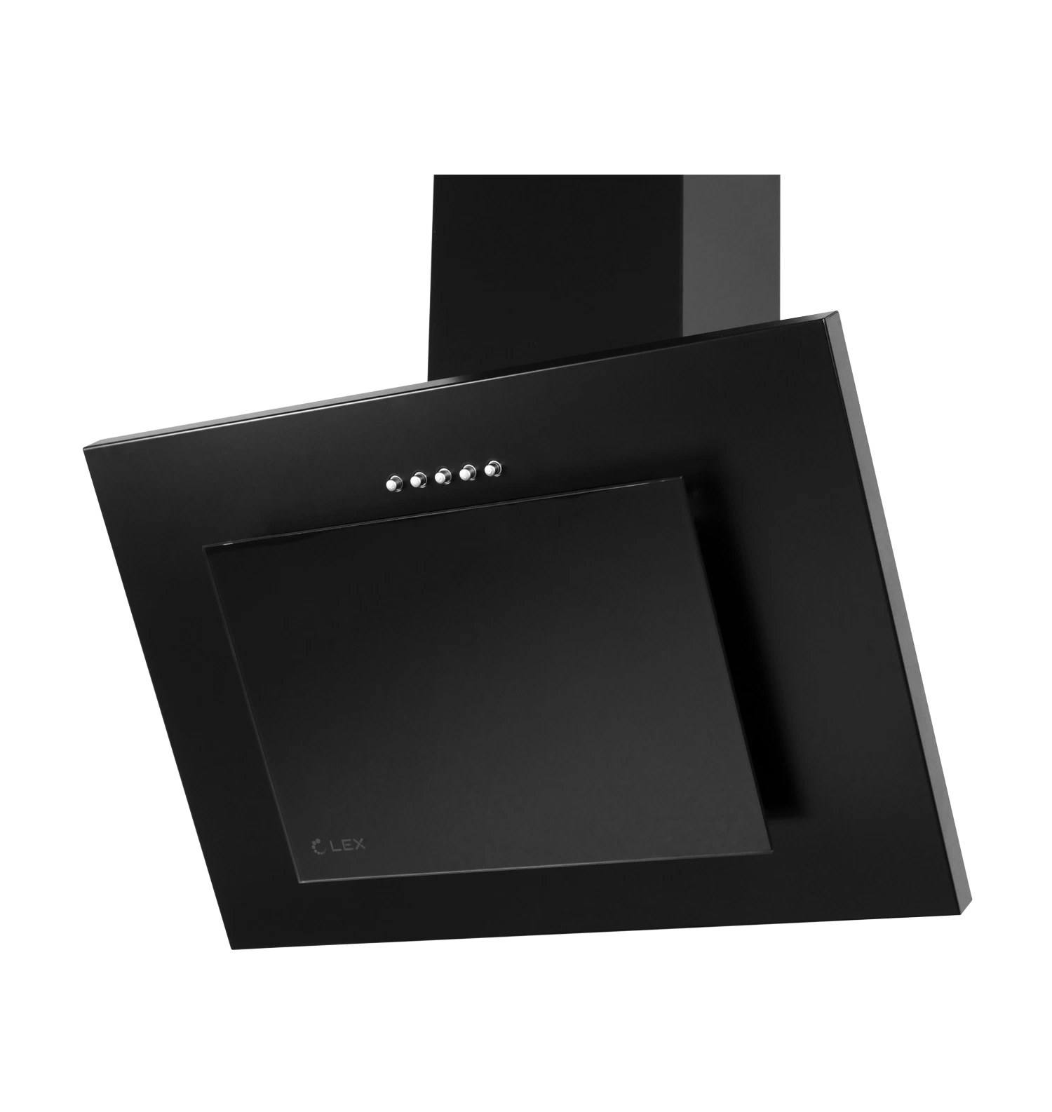 Наклонная вытяжка LEX Mini 600 Black