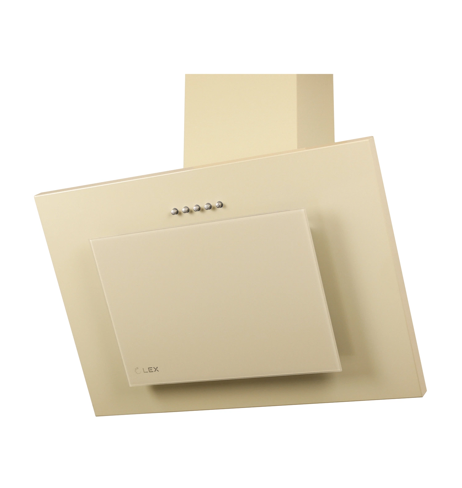 Наклонная вытяжка LEX Mini 600 Ivory