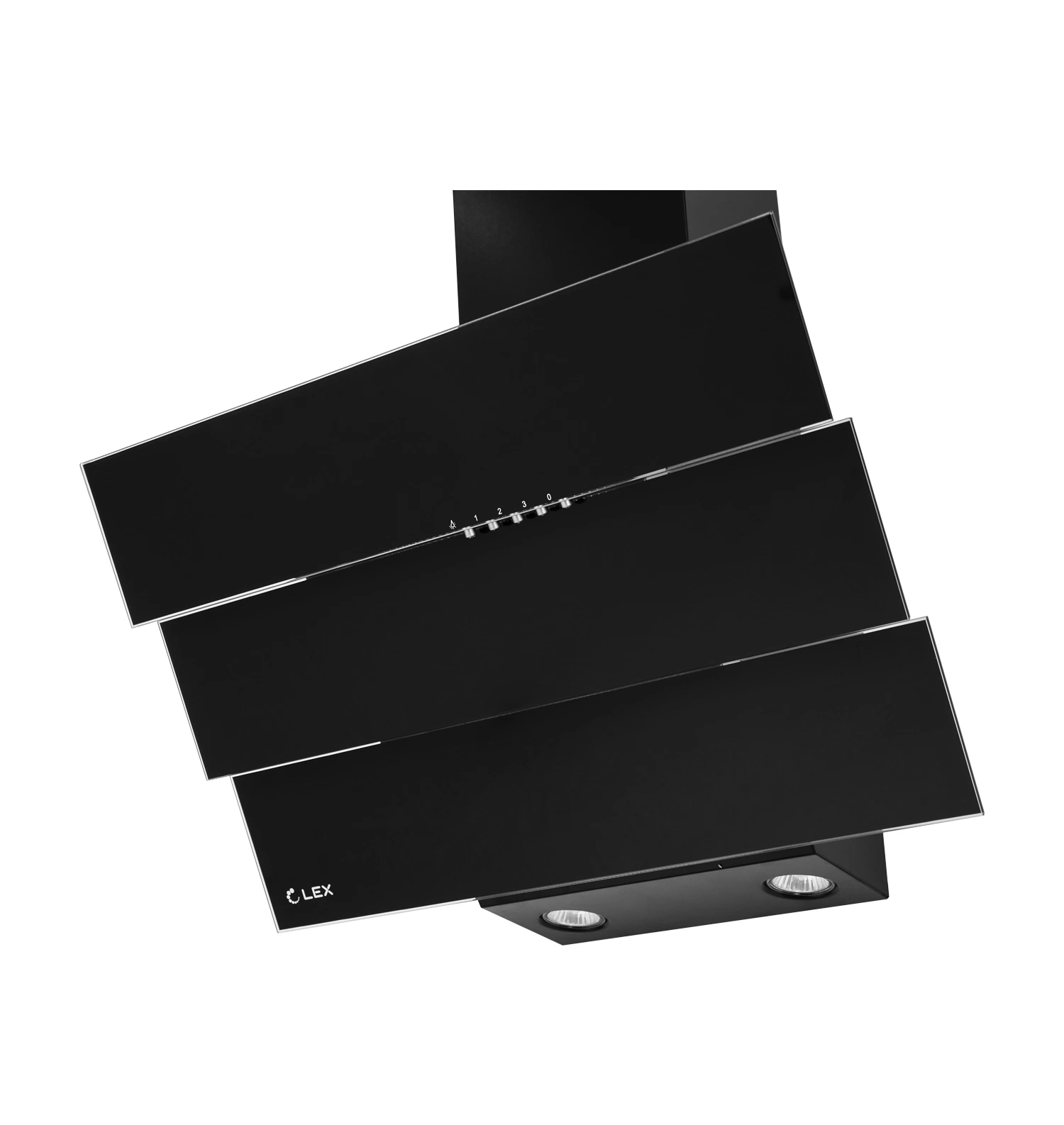 Наклонная вытяжка LEX Rio 600 Black