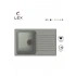 Кухонная мойка LEX Geneva 740 Space Gray Кухонная мойка LEX Geneva 740 Space Gray
