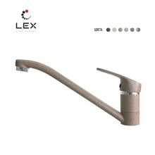 Кварцевый кухонный смеситель LEX Salto Sand