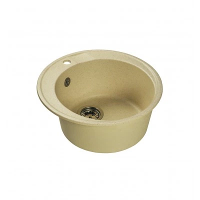 Мраморная кухонная мойка LEX Vico 490 Ivory Мраморная кухонная мойка LEX Vico 490 Ivory