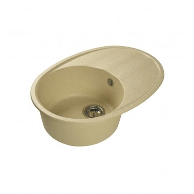 Мраморная кухонная мойка LEX Laguna 680 Ivory Мраморная кухонная мойка LEX Laguna 680 Ivory