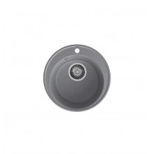 Кварцевая кухонная мойка LEX Lugano 480 Deep Grey