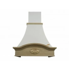 Вытяжка в стиле рустика LEX MILANO 600 White