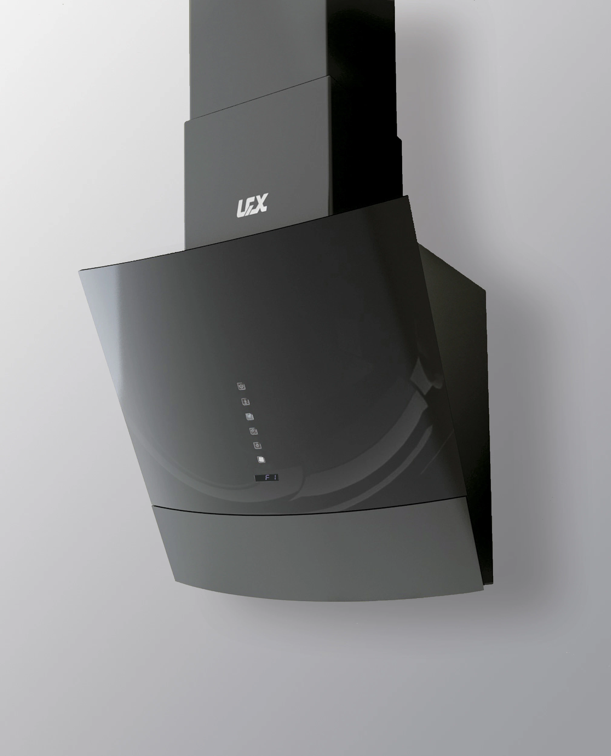 Наклонная вытяжка LEX Tata 600 Black