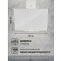 Наклонная вытяжка LEX Meta GS 600 White Наклонная вытяжка LEX Meta GS 600 White