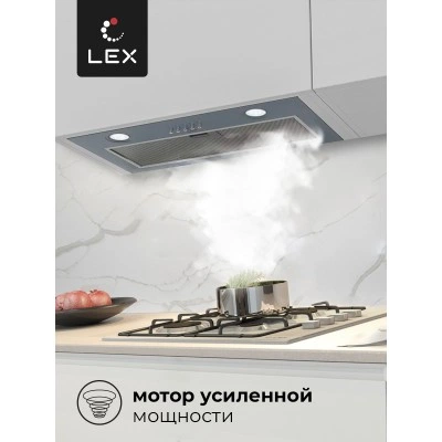 Встраиваемая вытяжка LEX Ghost 600 Inox Встраиваемая вытяжка LEX Ghost 600 Inox