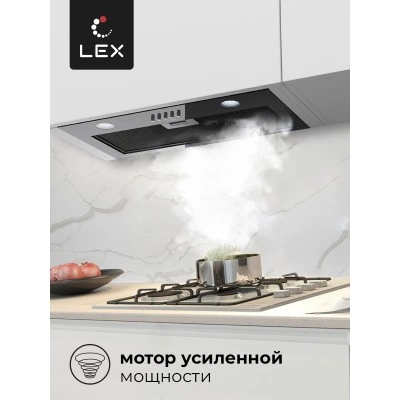 Встраиваемая вытяжка LEX Ghost G 600 Black Встраиваемая вытяжка LEX Ghost G 600 Black