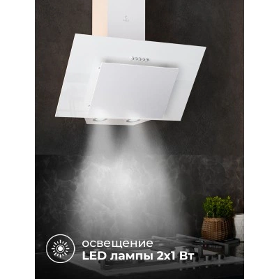 Наклонная вытяжка LEX Mira 600 White Наклонная вытяжка LEX Mira 600 White