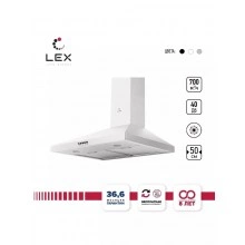 Купольная вытяжка LEX BRIZ 500 White
